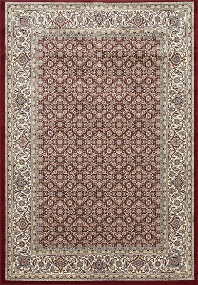 Dynamic Rugs ANCIENT GARDEN 57011-1414 Red and Ivory